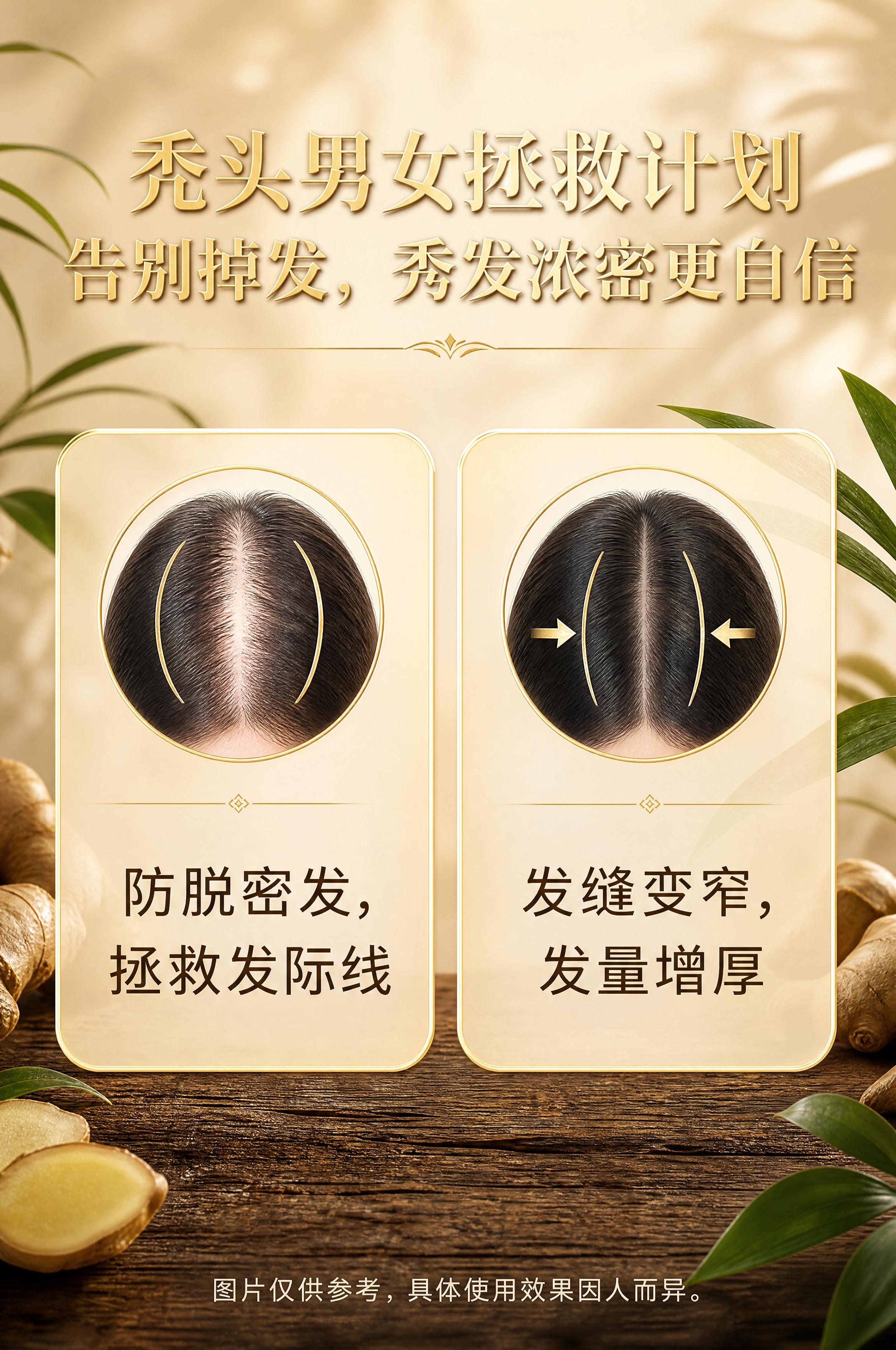 [商品] 本页不放洗发水瓶，无产品实物出镜。 [画面] 头皮护… - 图片创意预览