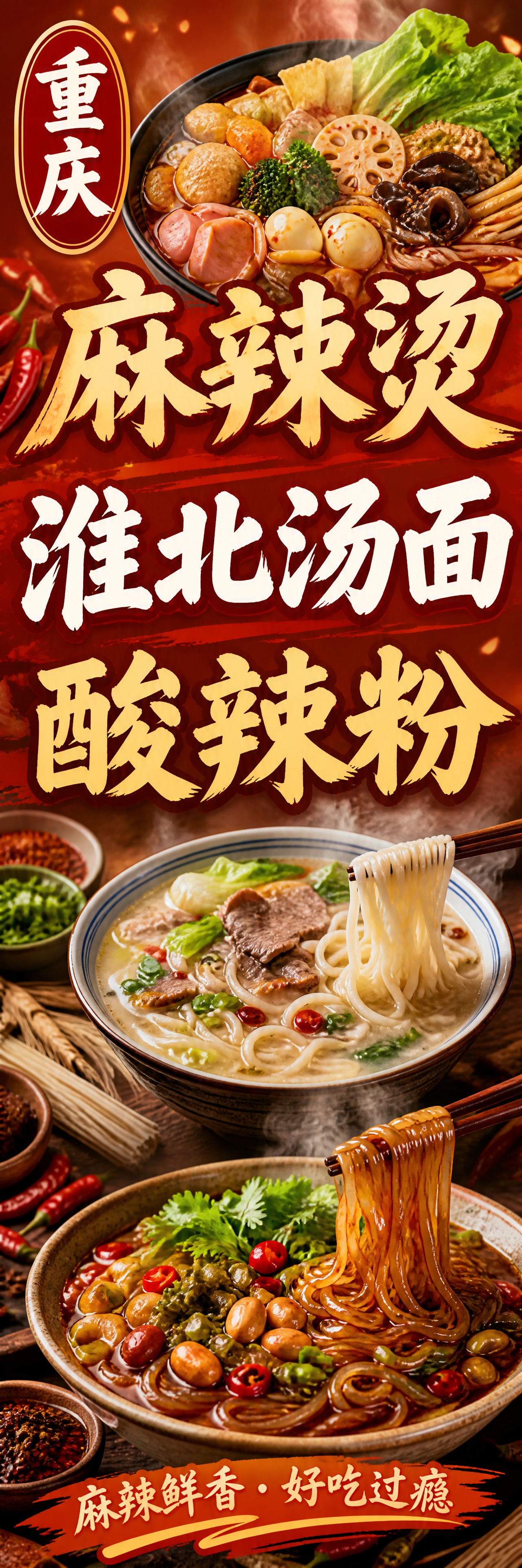 小吃车上门头广告画面设计，横版细长条，宽高比约1:6.8（尺寸… - 图片创意预览