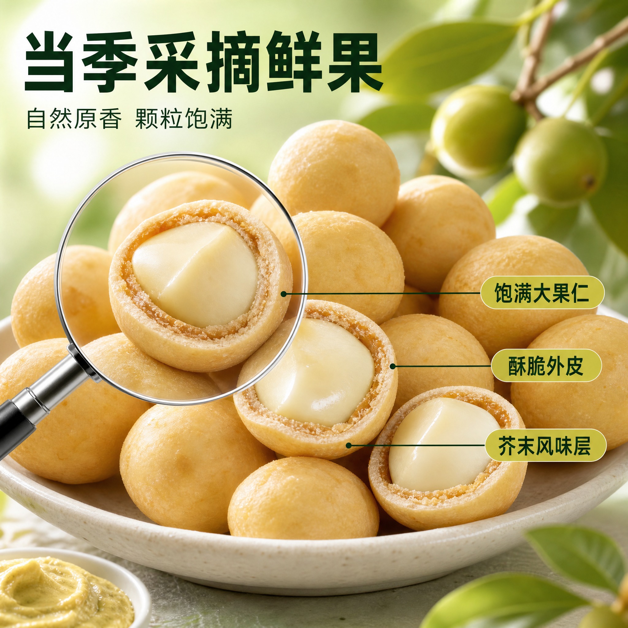 [主图-3] 原料品质图，突出当季采摘鲜果与颗粒饱满的特点。… - 图片创意预览