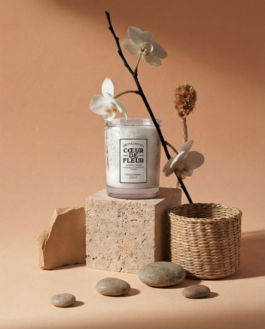 保持氛围不变，更换除了香薰蜡烛和花朵以外的其他元素预览效果