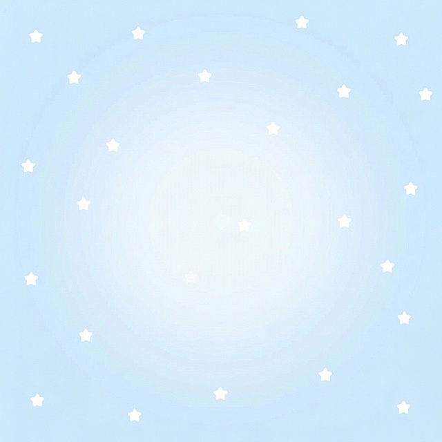 将雪花换成小小颗可爱的白色的星星