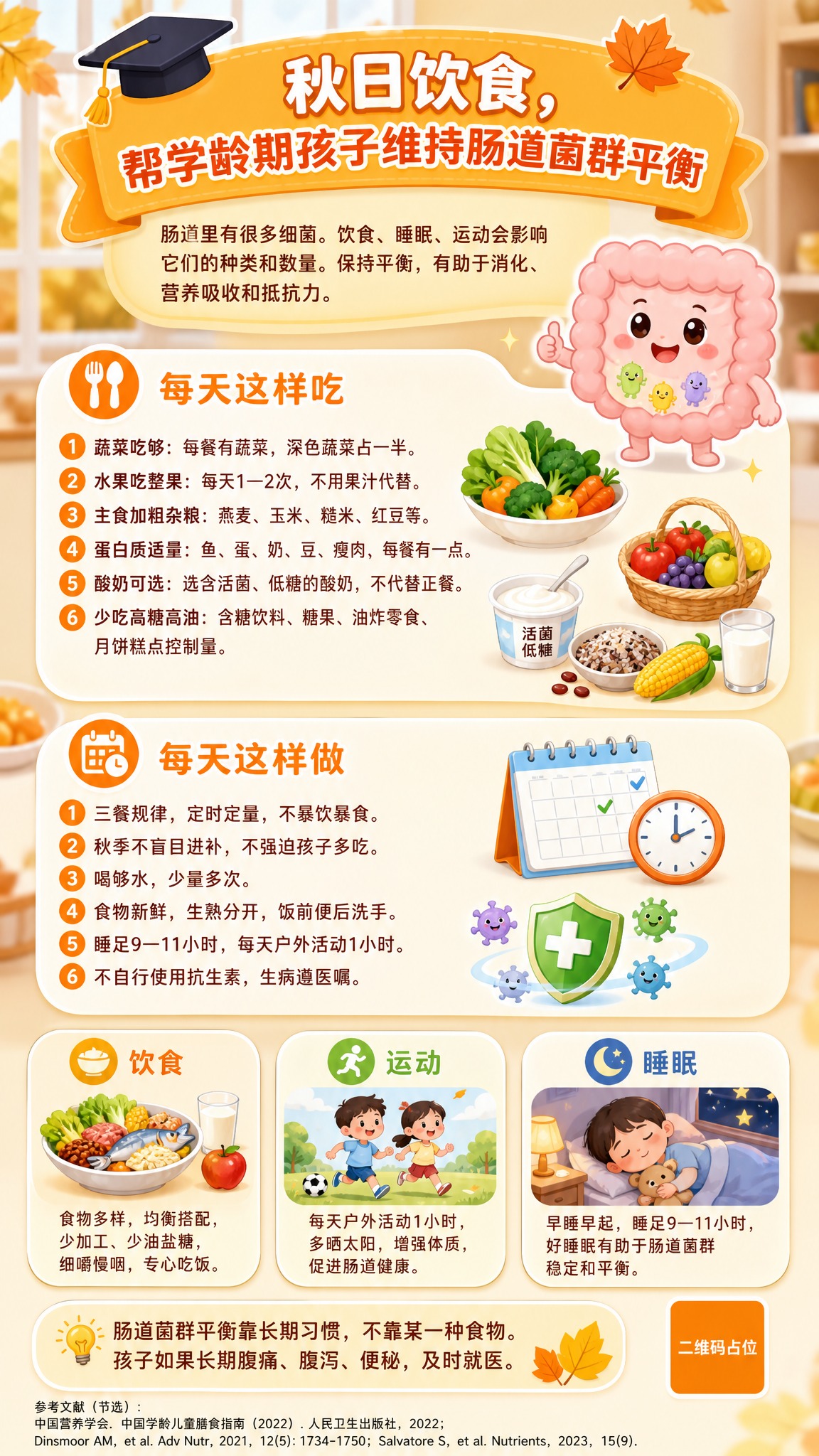 母婴科普竖版海报，明亮温馨儿童向写实风格，暖调自然光，高清商业… - 图片创意预览