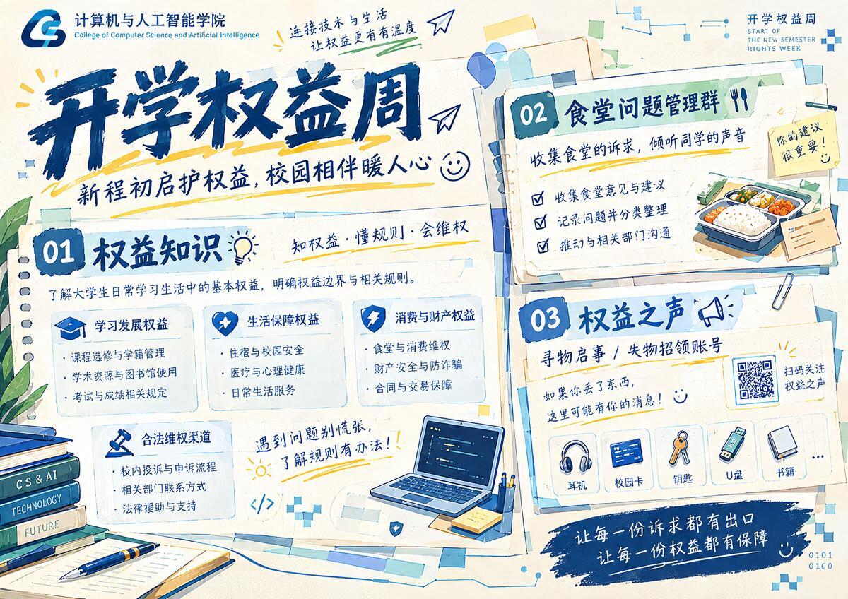 基于参考图，修改右侧“权益之声”板块的文字：将“如集你丢了东西… - 图片创意预览