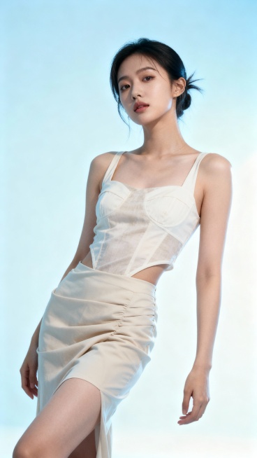 生成50张小姐姐全身照片预览效果