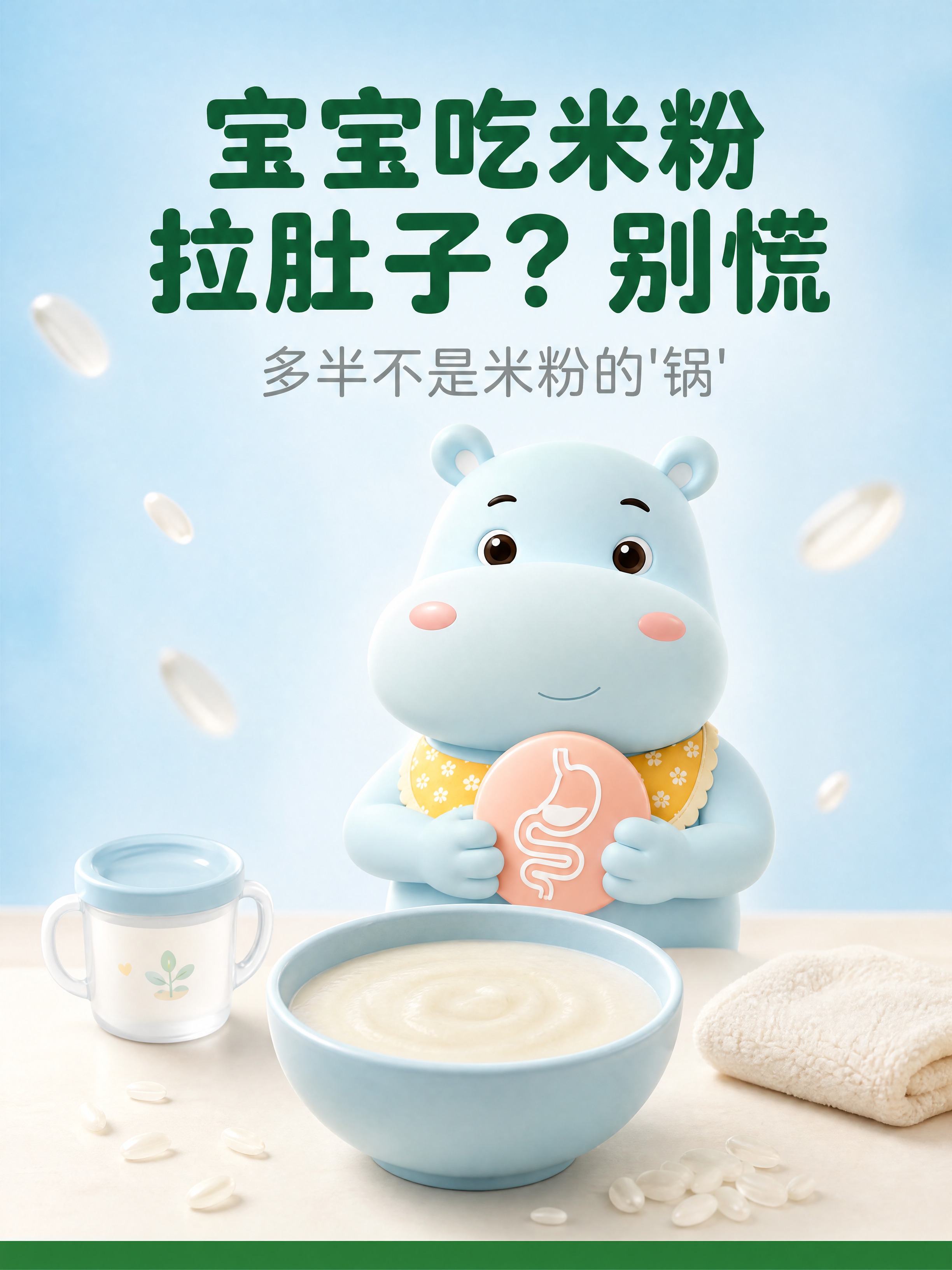 电商级高品质母婴科普首图，清新柔和风格，淘宝详情页首图质感，画… - 图片创意预览