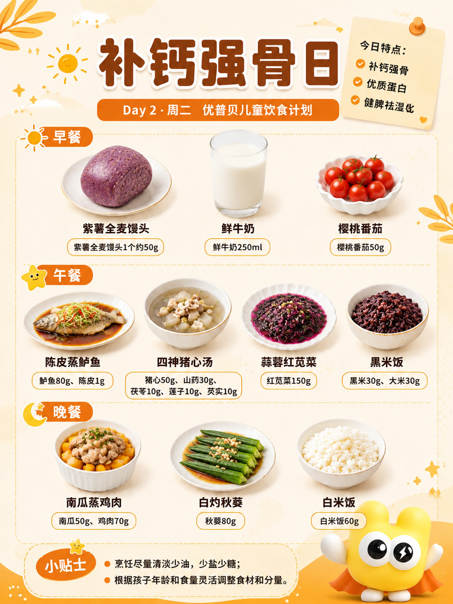 严格保留参考图的版式布局、淡黄色/淡橙色优普贝品牌风格、3:4… - 图片创意预览