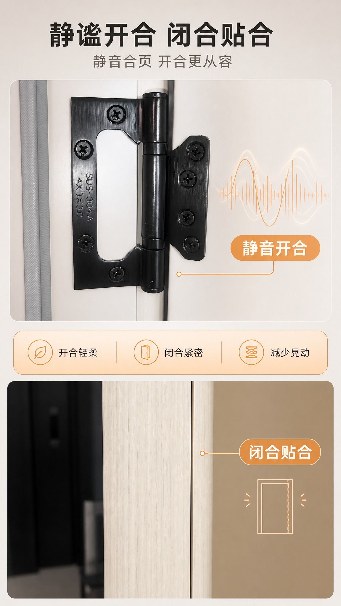 [商品] 使用【图108】静音合页特写与【图109】门扇侧边图… - 图片创意预览