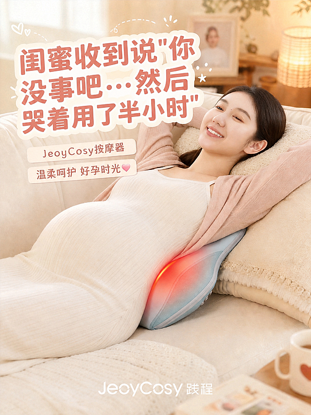 将图片上方主标题替换为文字：闺蜜收到说"你没事吧…然后哭着用了半小时"，其他所有内容、风格、构图都保持和原图完全不变