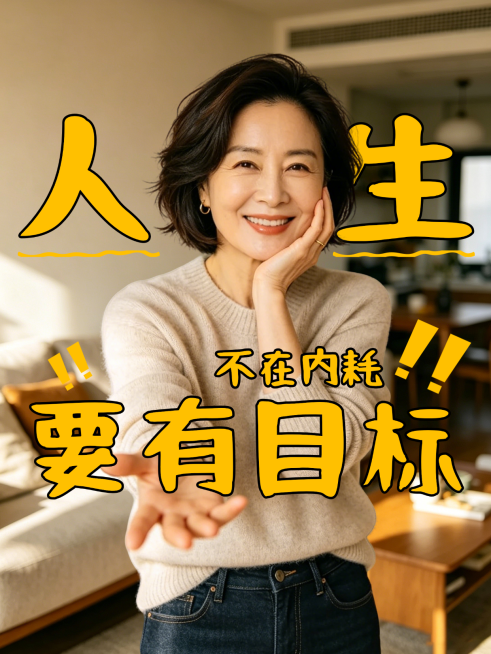 实景感大字人像激励正能量小红书情绪管理内容营销小红书封面预览效果