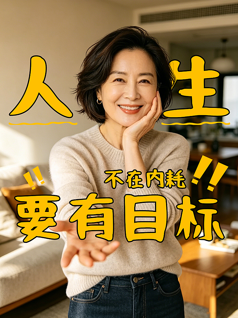 实景感大字人像激励正能量小红书情绪管理内容营销小红书封面