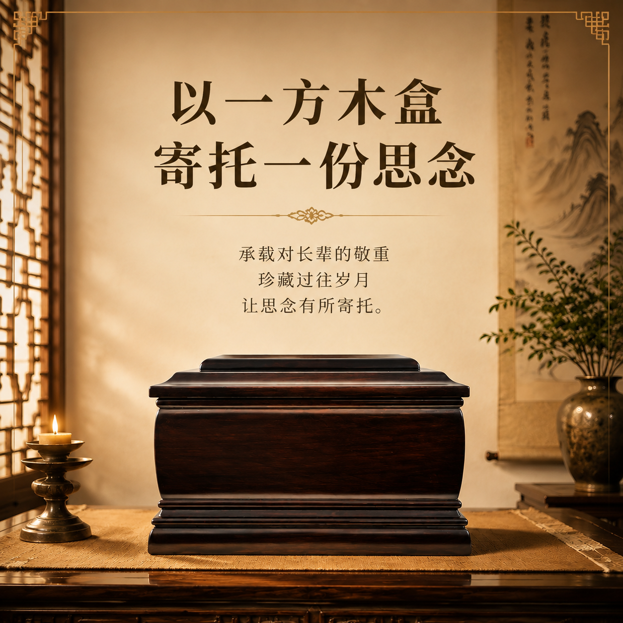 [主图-5] 情感价值场景：传递思念寄托与敬重追思的情感价值。… - 图片创意预览