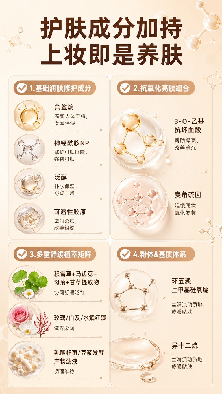 [商品] 成分解析专页，无需产品主图，以成分原料图标和分子结构… - 图片创意预览