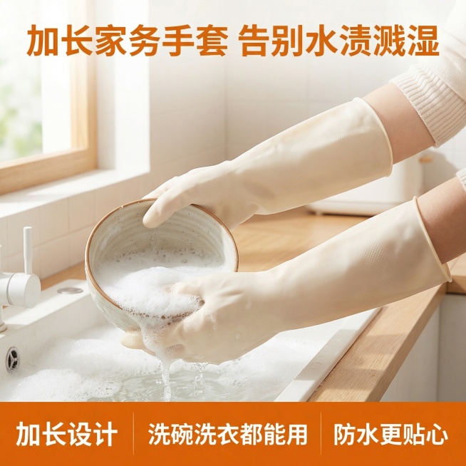 我的产品是家务手套 帮我做10张拼多多高级主图「图片1」预览效果