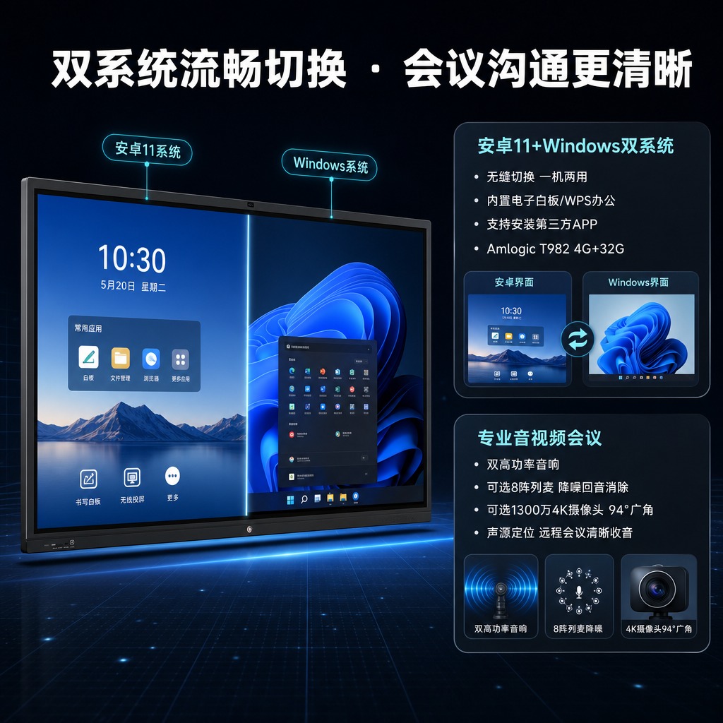 [商品] 使用【图1】65英寸智能交互式平板HW-J65P；保… - 图片创意预览