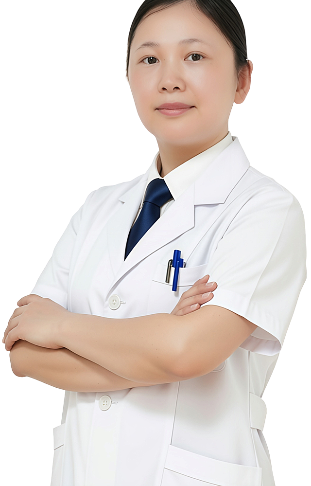 让图中的医生里边穿白衬衫和打领带，外面穿新的短袖白带挂，并修图，高清8K无损输出