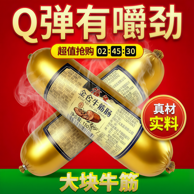 多买多送换成大块牛筋预览效果