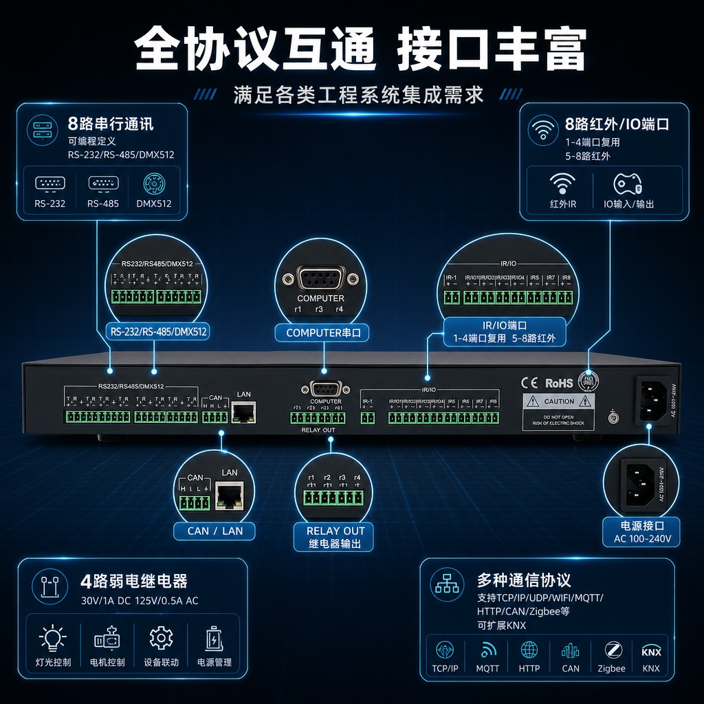 [商品] 使用【图1】HENVA HC-9900E集中控制主机… - 图片创意预览