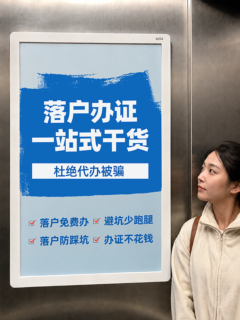 落户办证闭坑攻略小红书封面