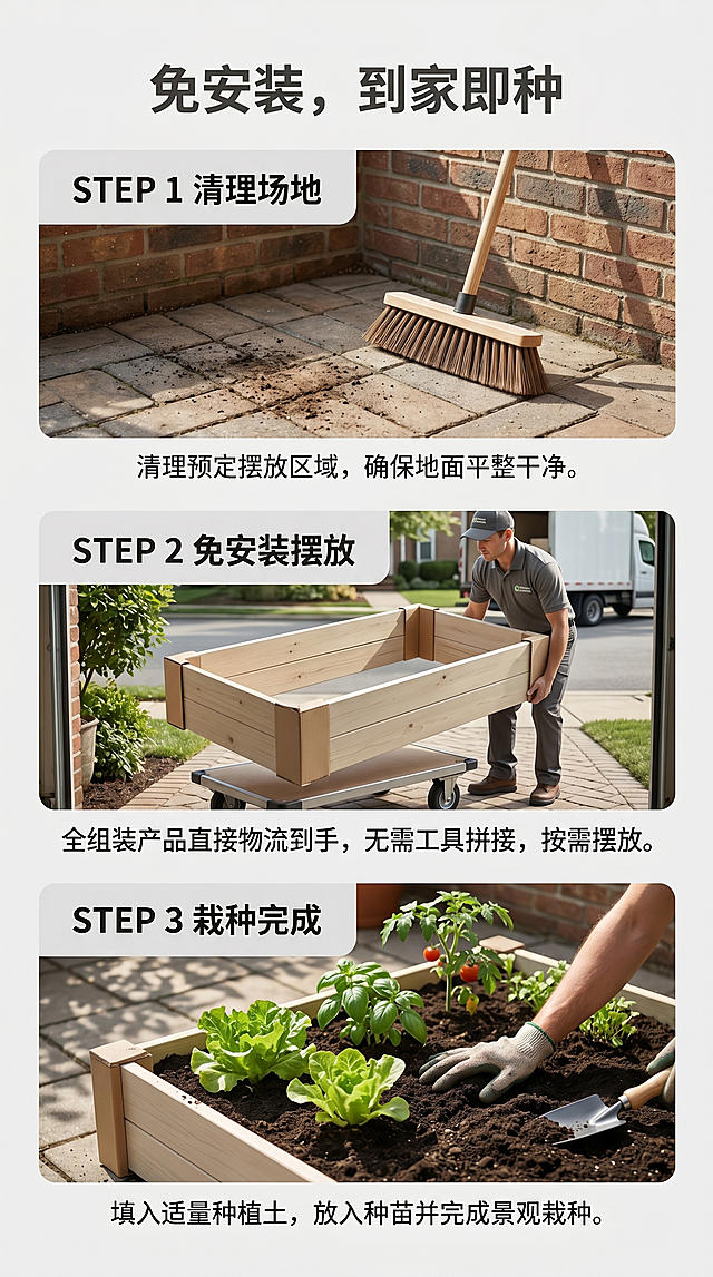 不要卡通的。这个换为其他的直接物流到家。免安装。直接摆放就可以种植。要写实图