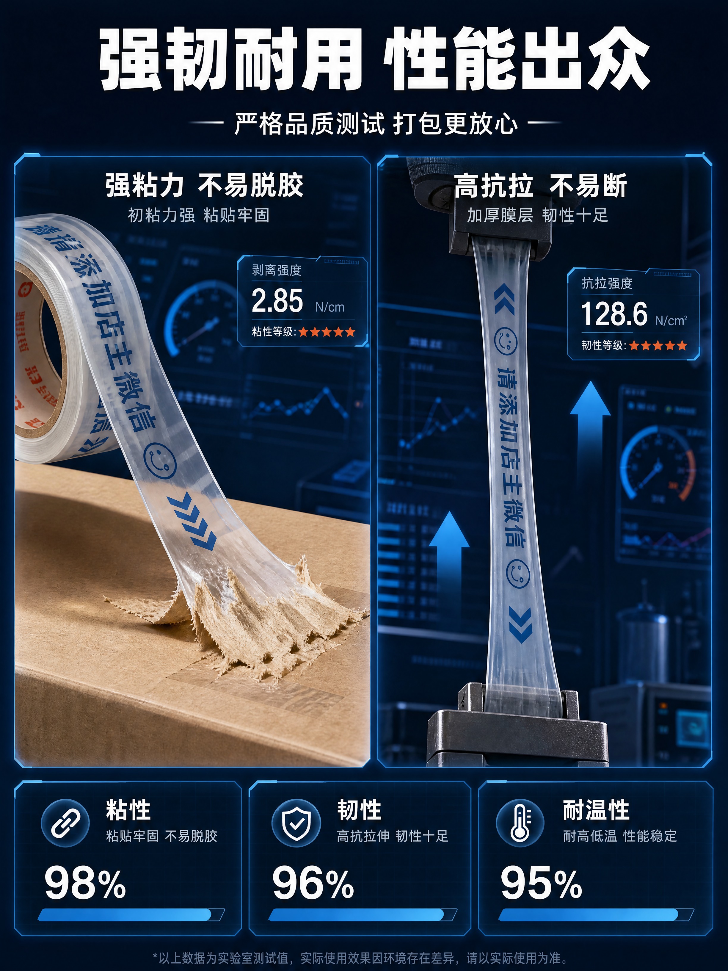 [商品] 使用【图3】中的透明底蓝色箭头款胶带；保留胶带透明材… - 图片创意预览