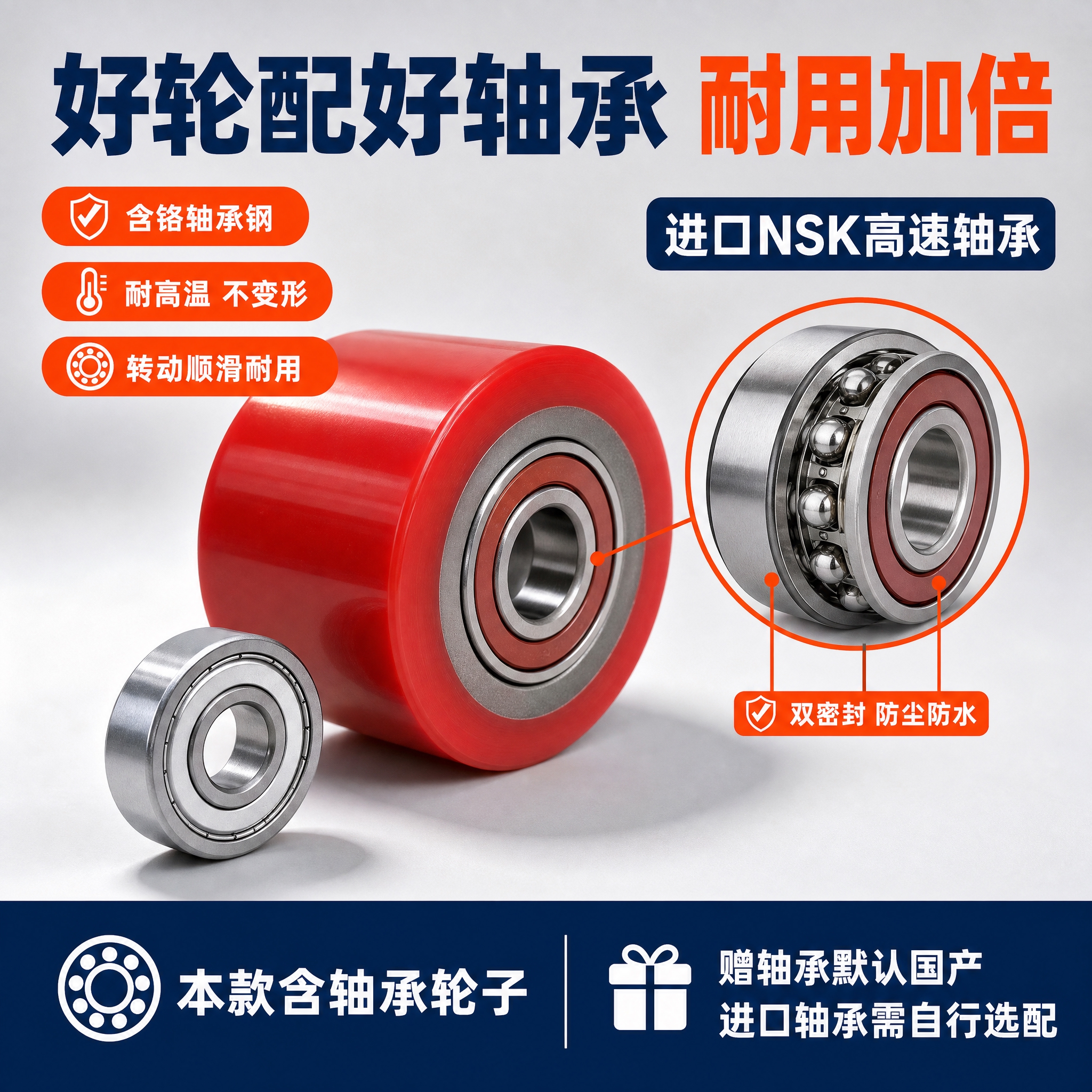 [主图-4] 主题：轴承结构卖点图，证明“好轮配好轴承 耐用加… - 图片创意预览