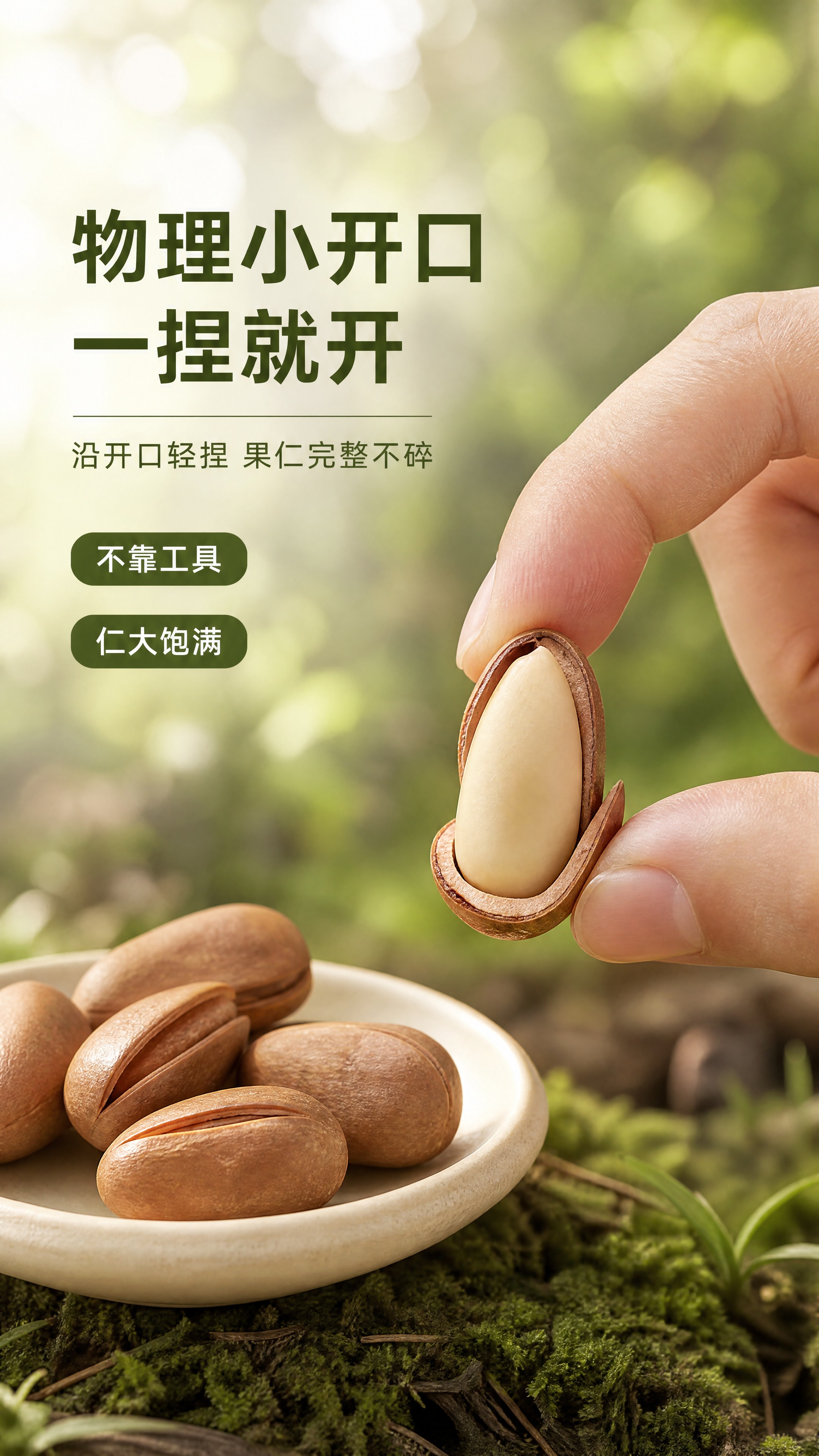 [商品] 使用【图22】的熟制开口松子与完整奶白果仁；保持壳棕… - 图片创意预览