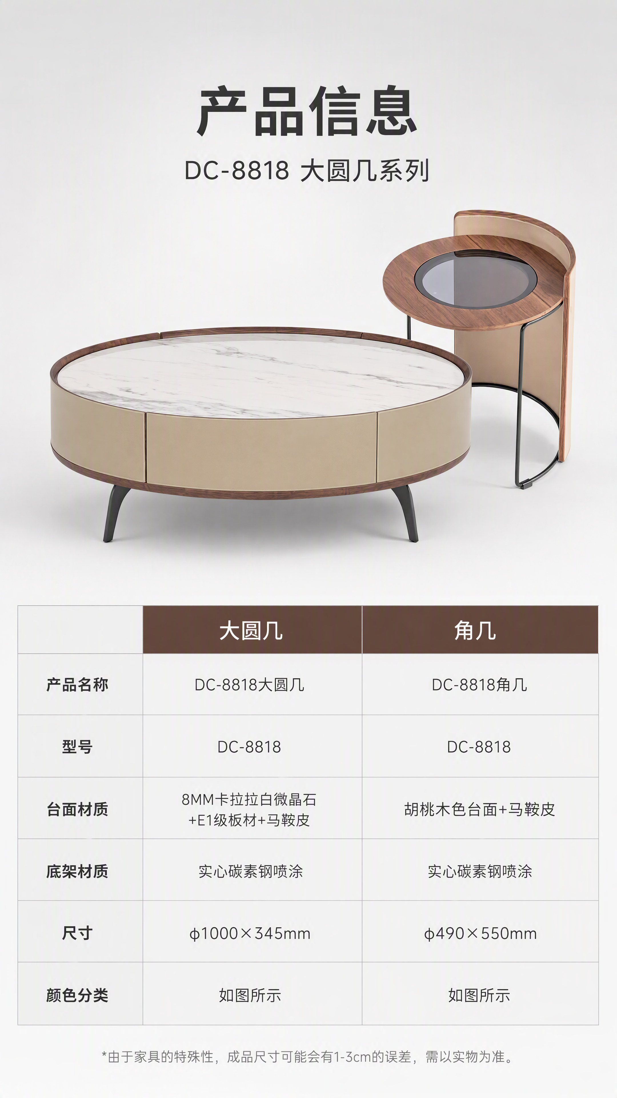 [第8张] 产品信息页-规格参数收口。本张使用【图1】产品组合… - 图片创意预览