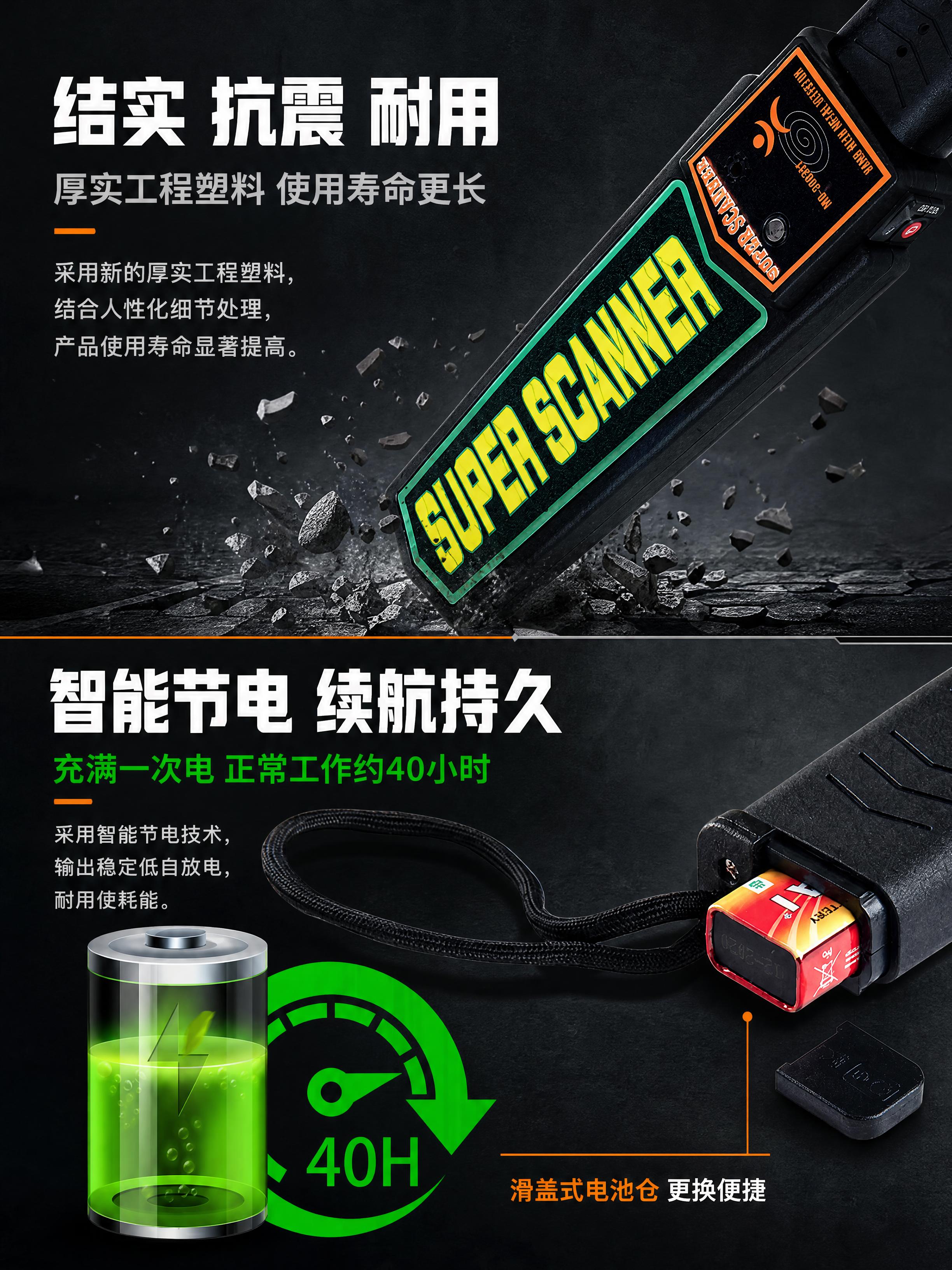 [商品] 使用【图4】和【图5】手持金属探测仪；图4保留产品斜… - 图片创意预览