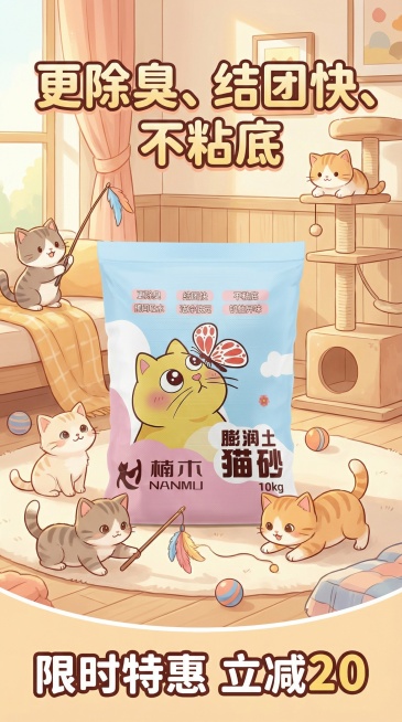 做3张店铺装修海报（宽度750像素，高度2000像素）预览效果