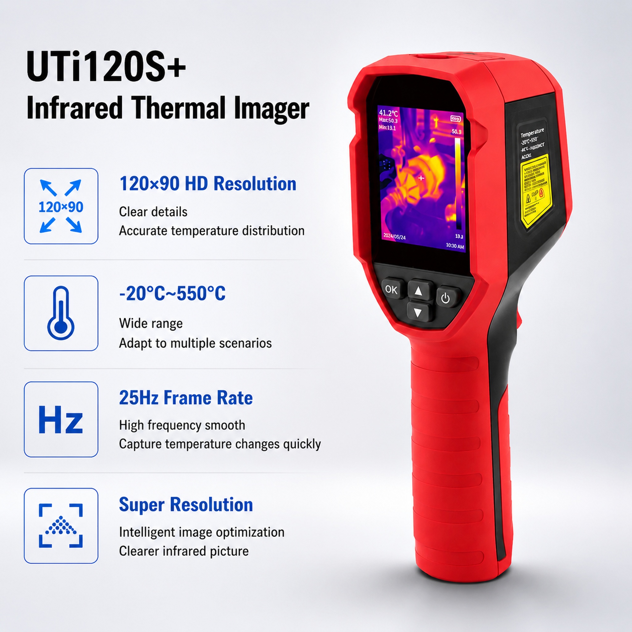 [单张主图] UTi120S+ Infrared Therma… - 图片创意预览
