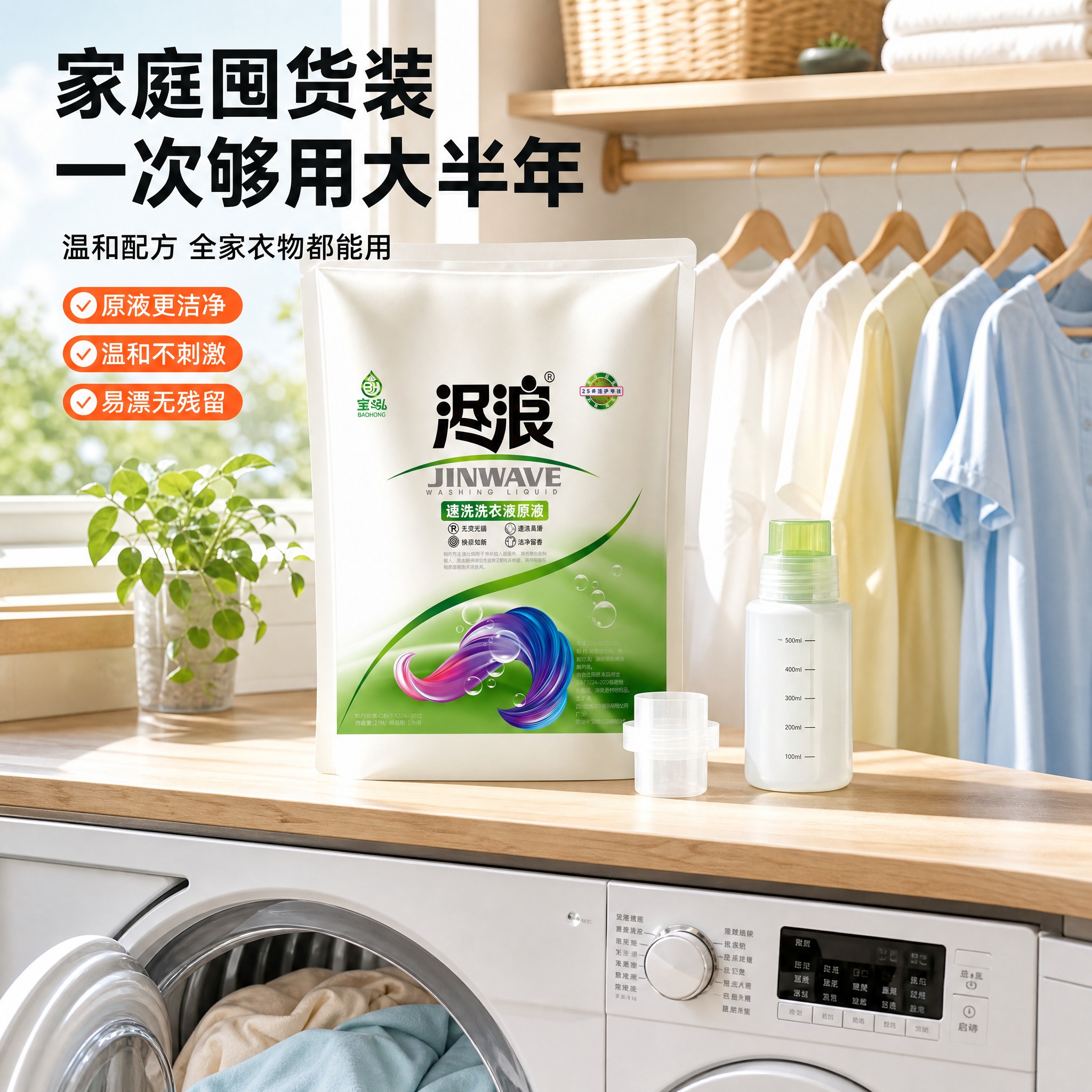 [主图-6] 囤货价值与使用场景沉浸图 家庭大容量囤货划算 真… - 图片创意预览