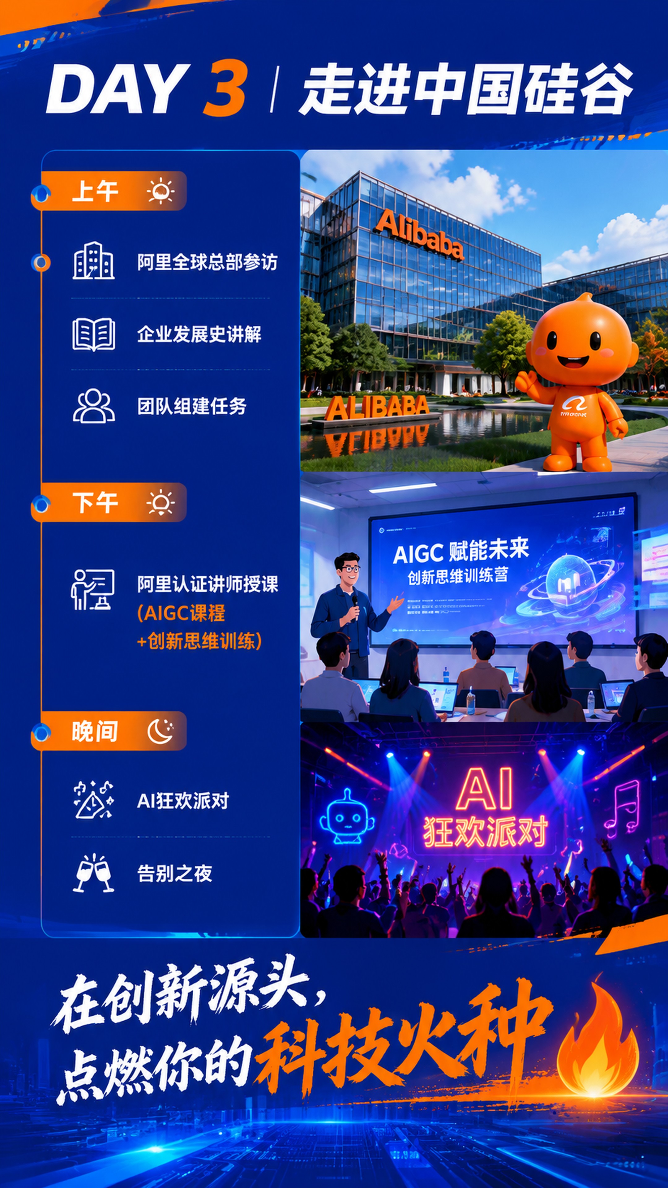 [第5屏] DAY3 详解页 - 走进中国硅谷：汲取阿里创新基… - 图片创意预览