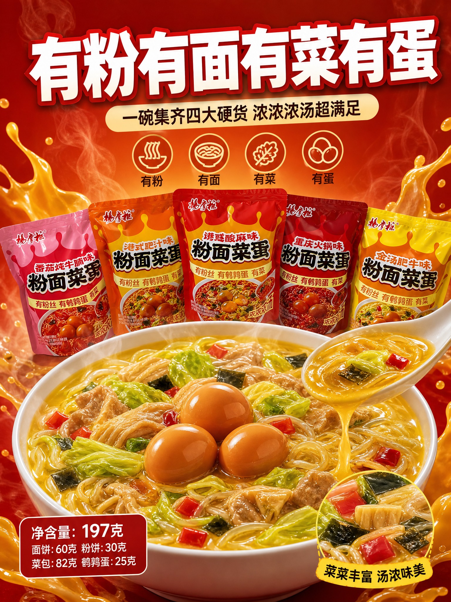 [商品] 使用【图1】番茄炖牛腩味、【图2】港式肥汁味、【图3… - 图片创意预览
