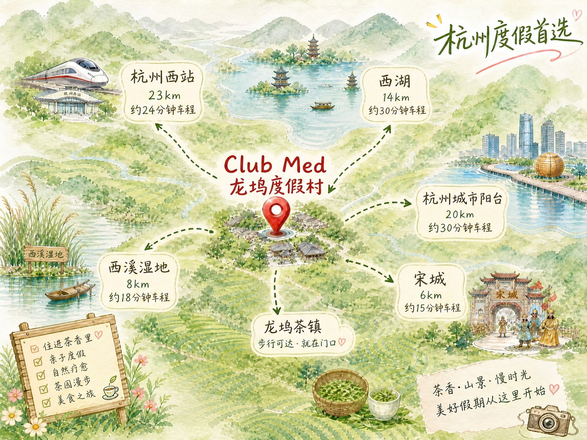 基于第一张横版4:3参考图，将下方区域的广告牌和文字替换成第二… - 图片创意预览
