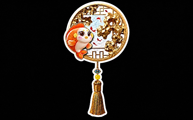 将背景改为纯黑色，产品主体和白色描边保持不变，贴纸效果，高清精致