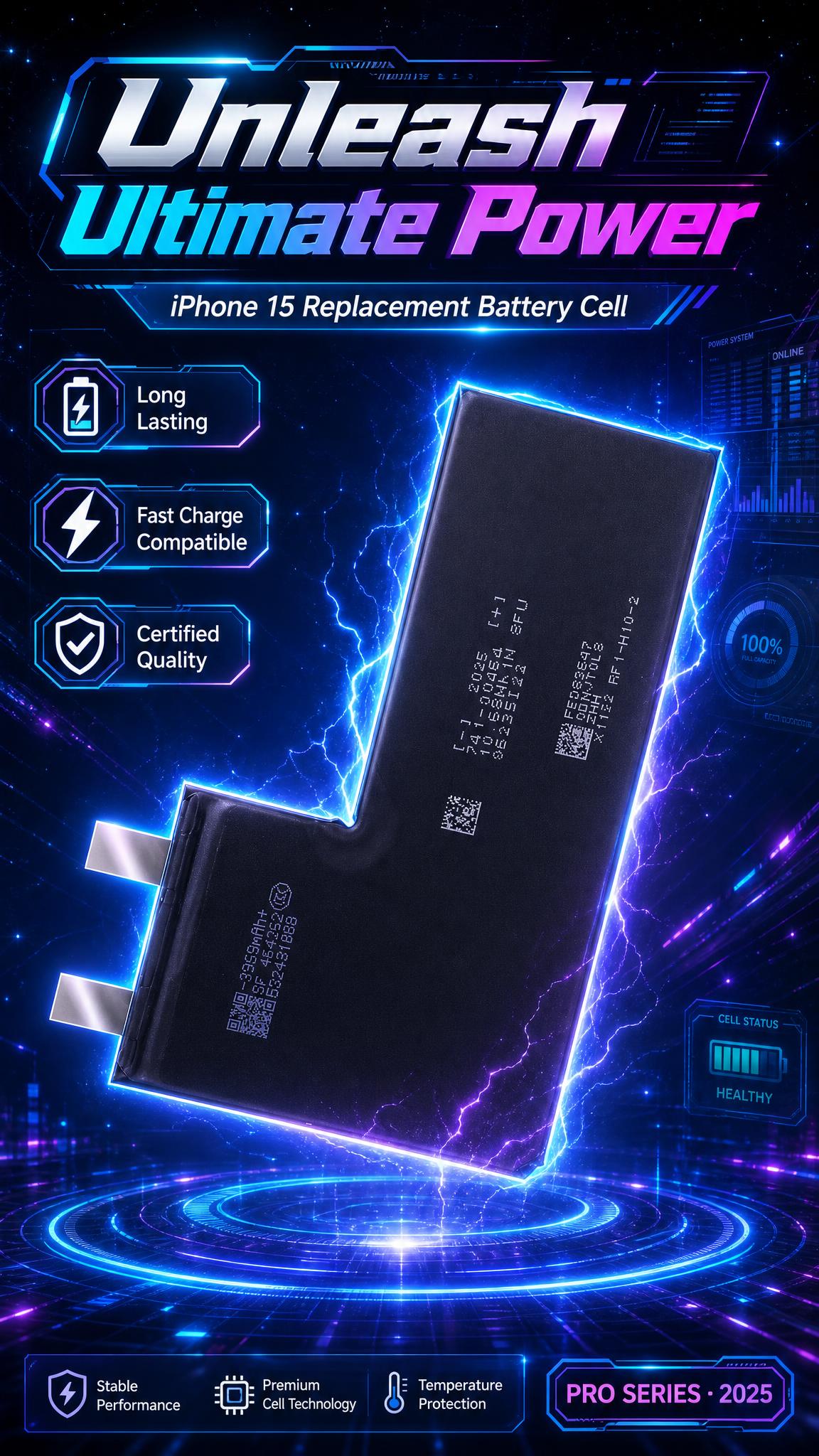 Futuristic tech product poster… - 图片创意预览