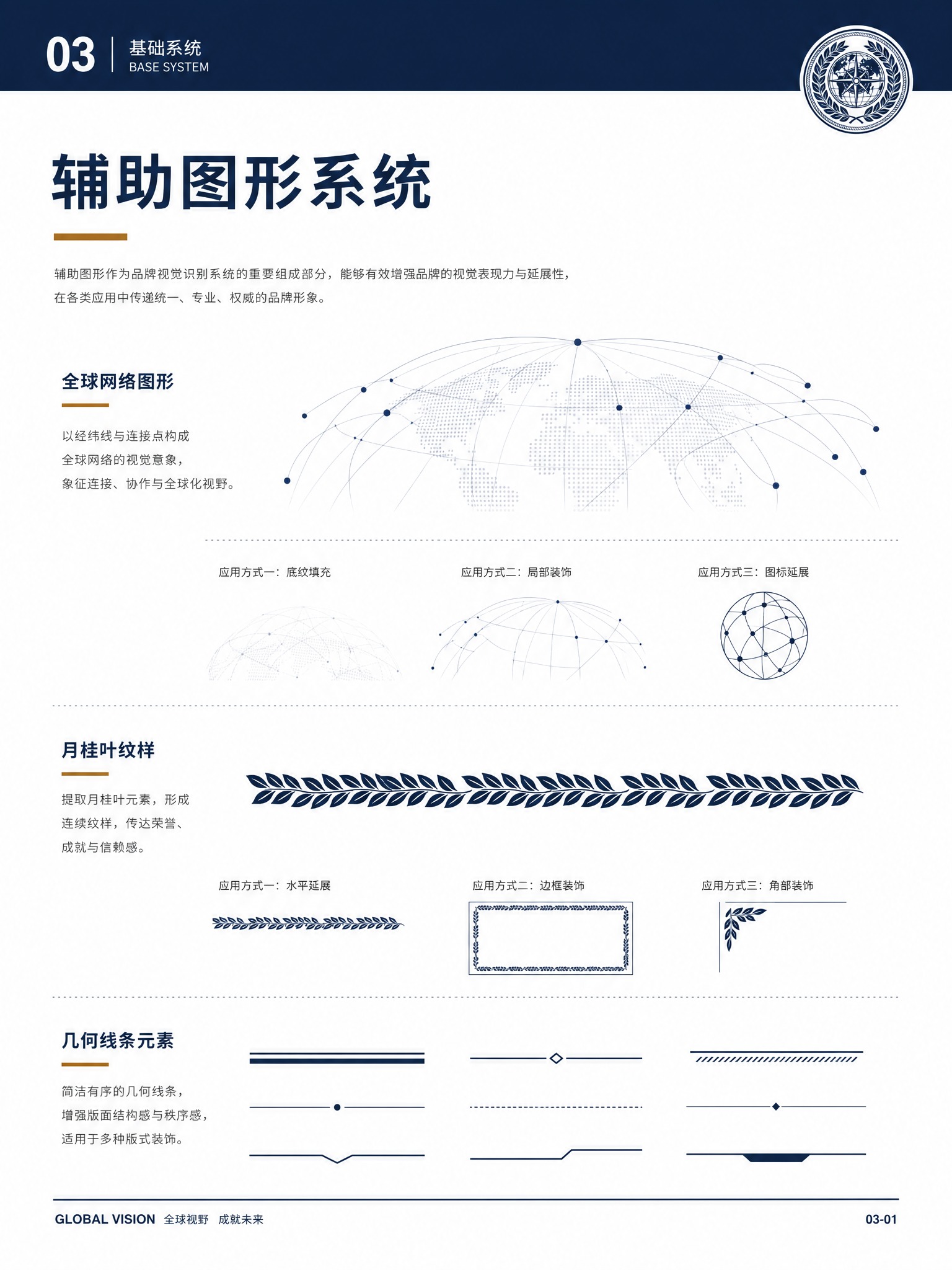 品牌手册内页设计，竖版A4比例，专业权威风格，白色背景。页面顶… - 图片创意预览