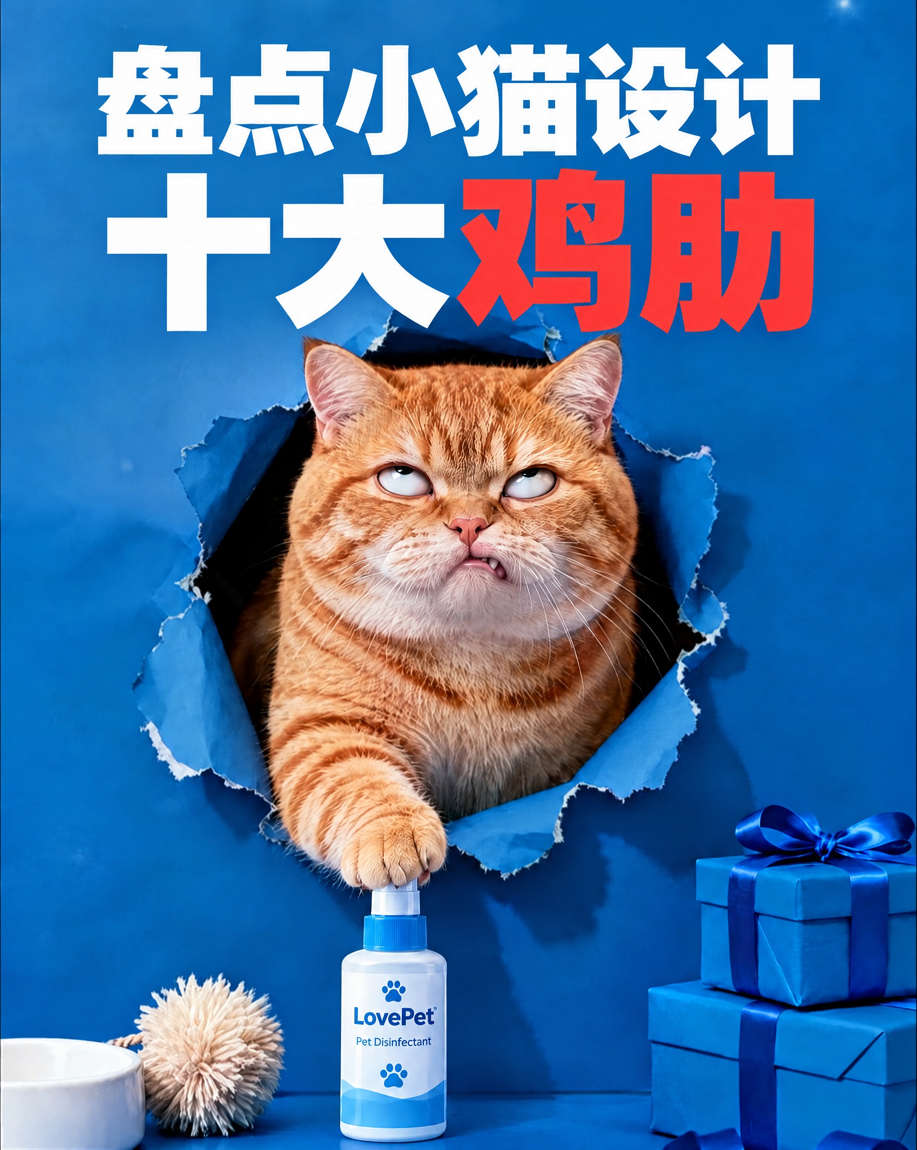 基于参考图修改：将图片上方标题中的“十大鸡肋”四个字整体放大3… - 图片创意预览