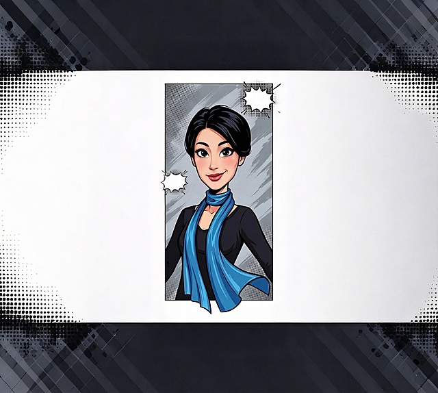 帮我去除图中人物胸前的团