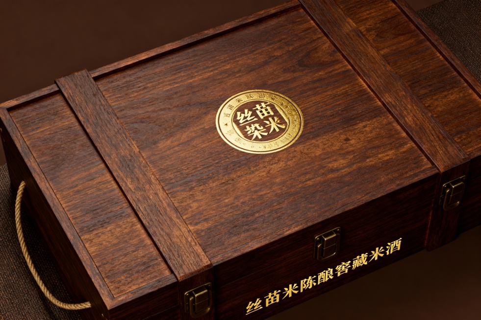 颜色换一下，要显示更具收藏特色，丝苗米酒
系列	陈酿窖藏米酒预览效果