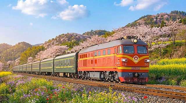 去掉右下角的文字，换一个春暖花开的背景