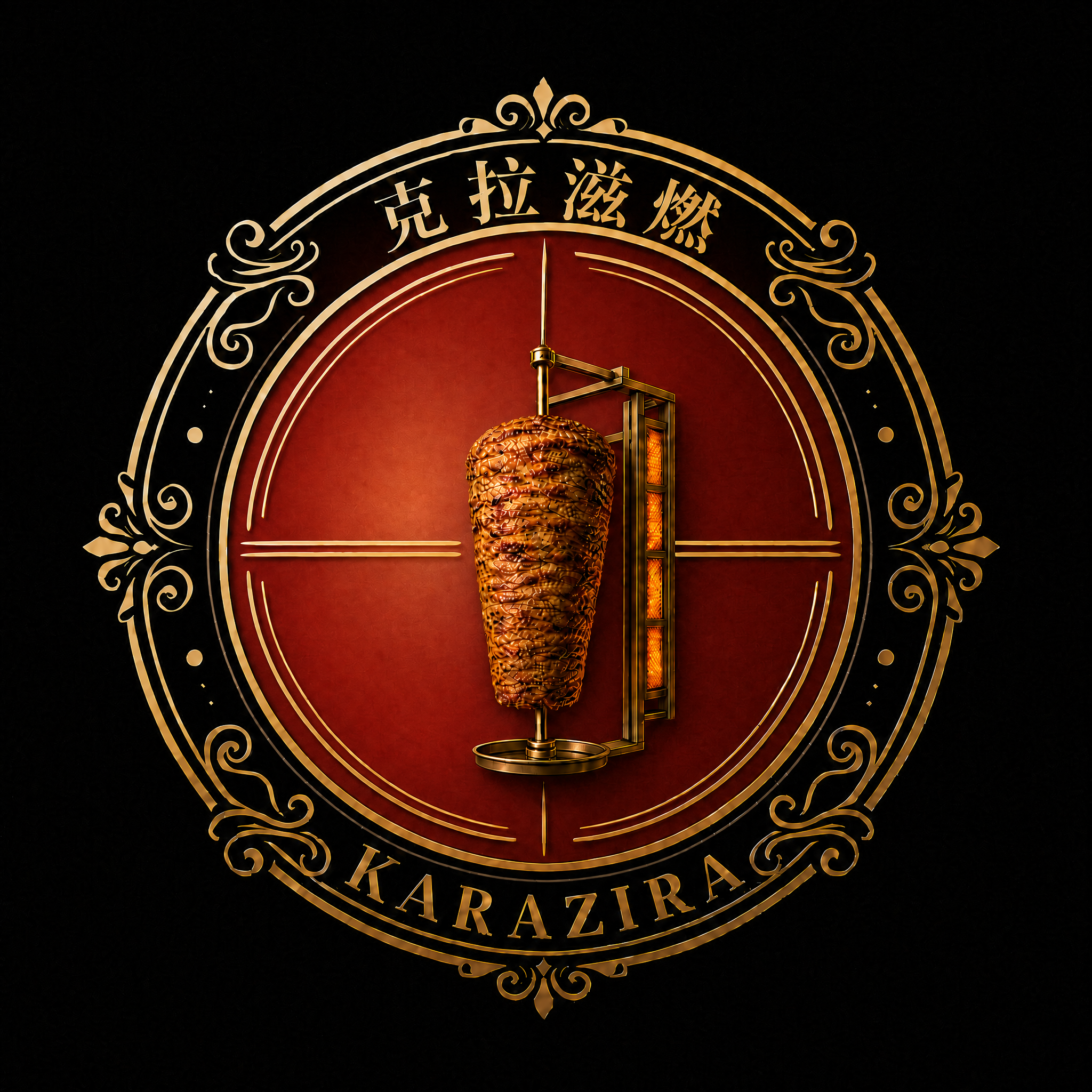 将徽章内圈的红色底色亮度稍微降低一点，不要太鲜亮，调回偏沉稳的… - 图片创意预览