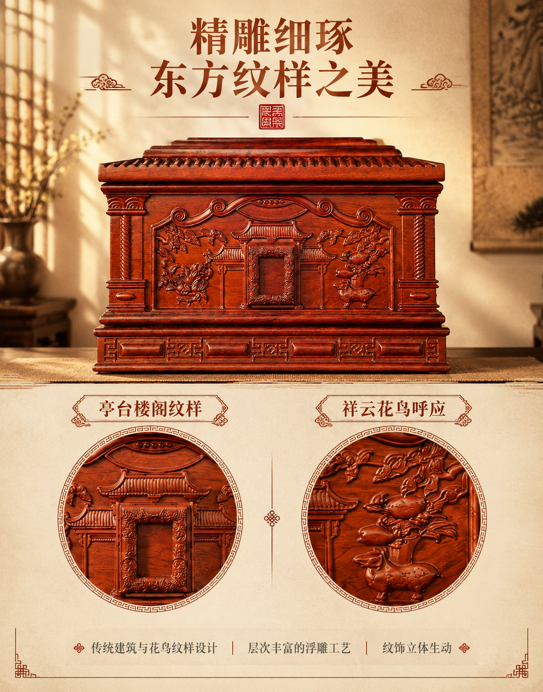 [主图3-790×1000竖版] 正面雕刻工艺，唯一任务：展示… - 图片创意预览
