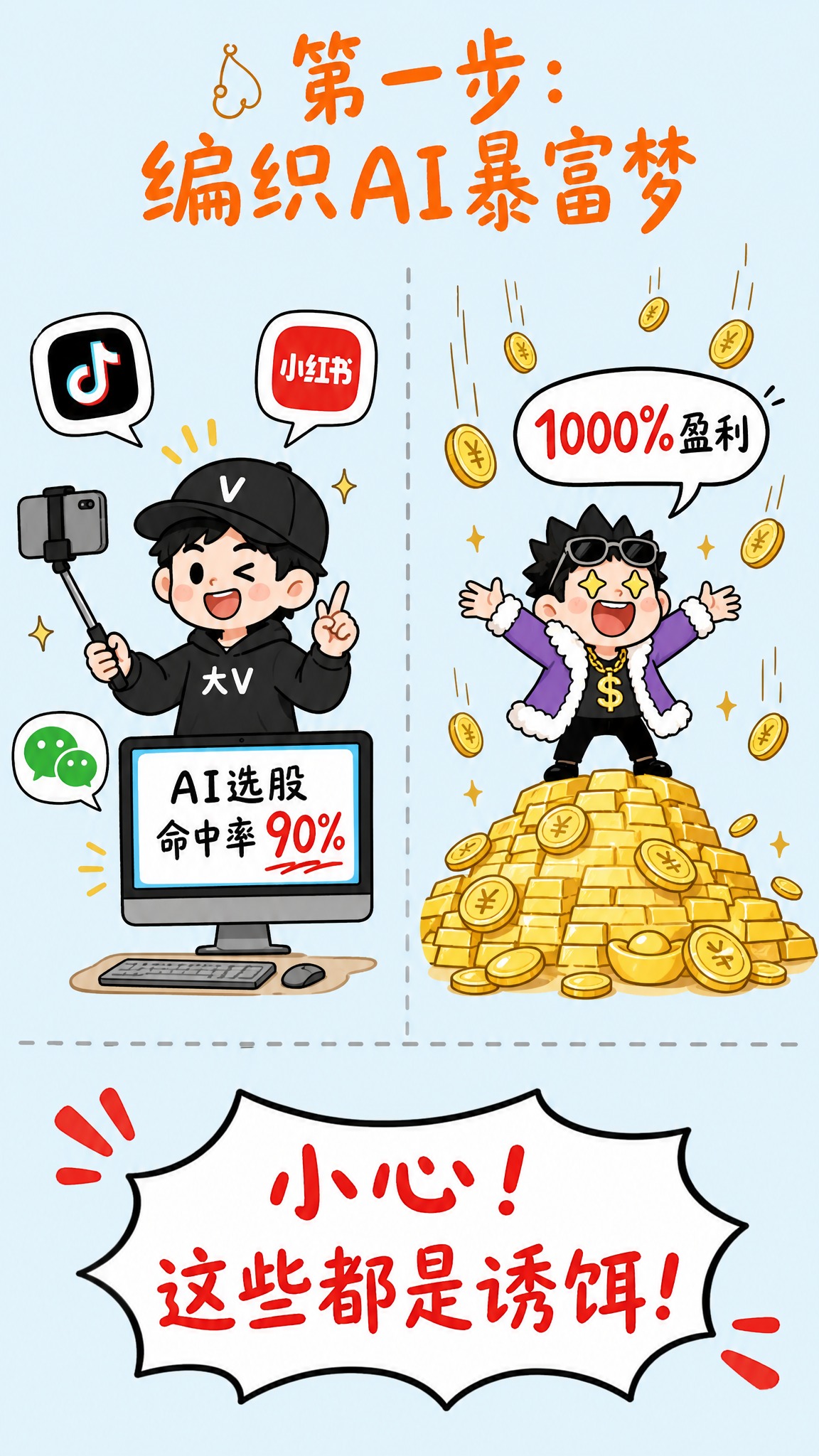 竖版信息图，手绘卡通风格，纯手绘风格无写实元素。顶部正中央加粗… - 图片创意预览