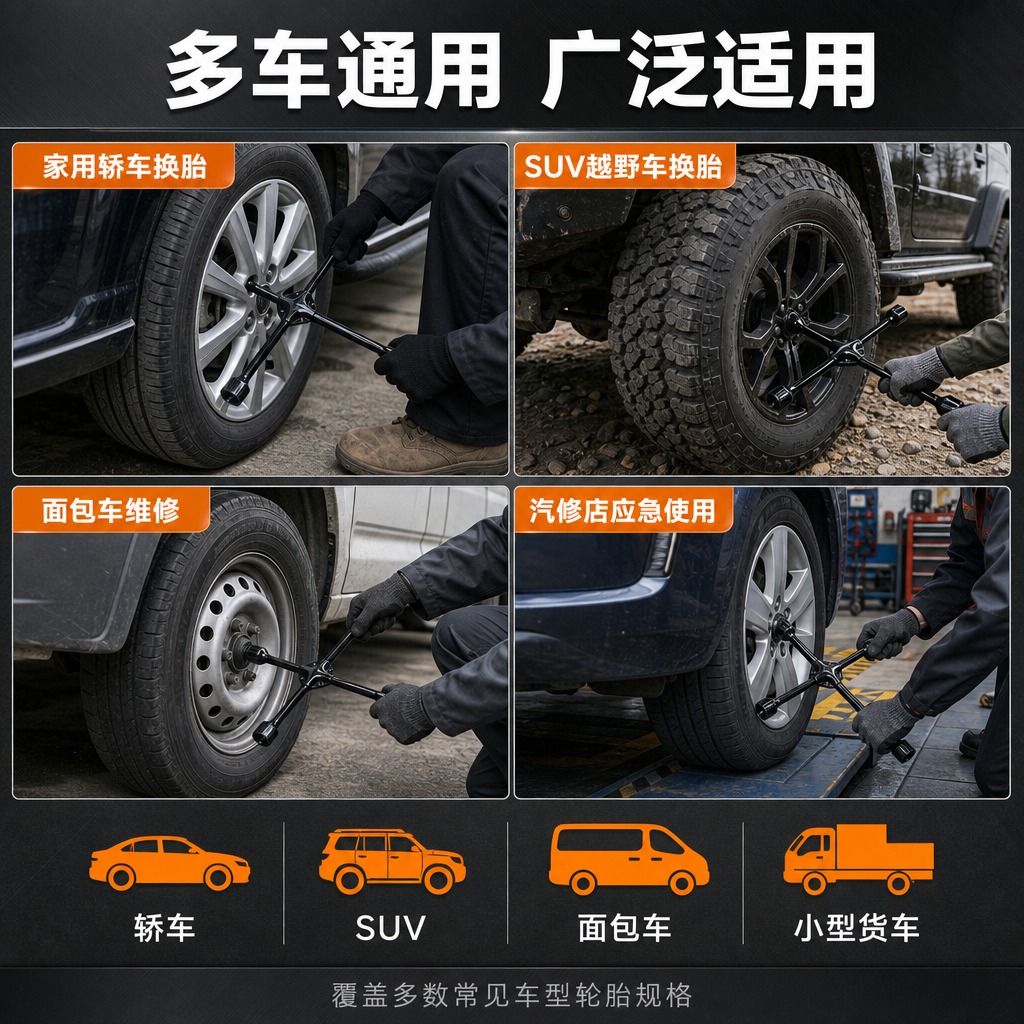 [主图-9] 多场景适用，核心任务：展示扳手的多种使用场景与适… - 图片创意预览