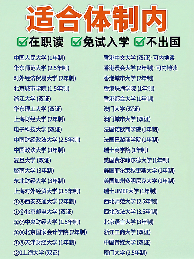将图片标题改为“适合体制内”，背景颜色改为浅绿色，保持其他内容不变，小红书爆款推文封面风格，醒目吸睛
