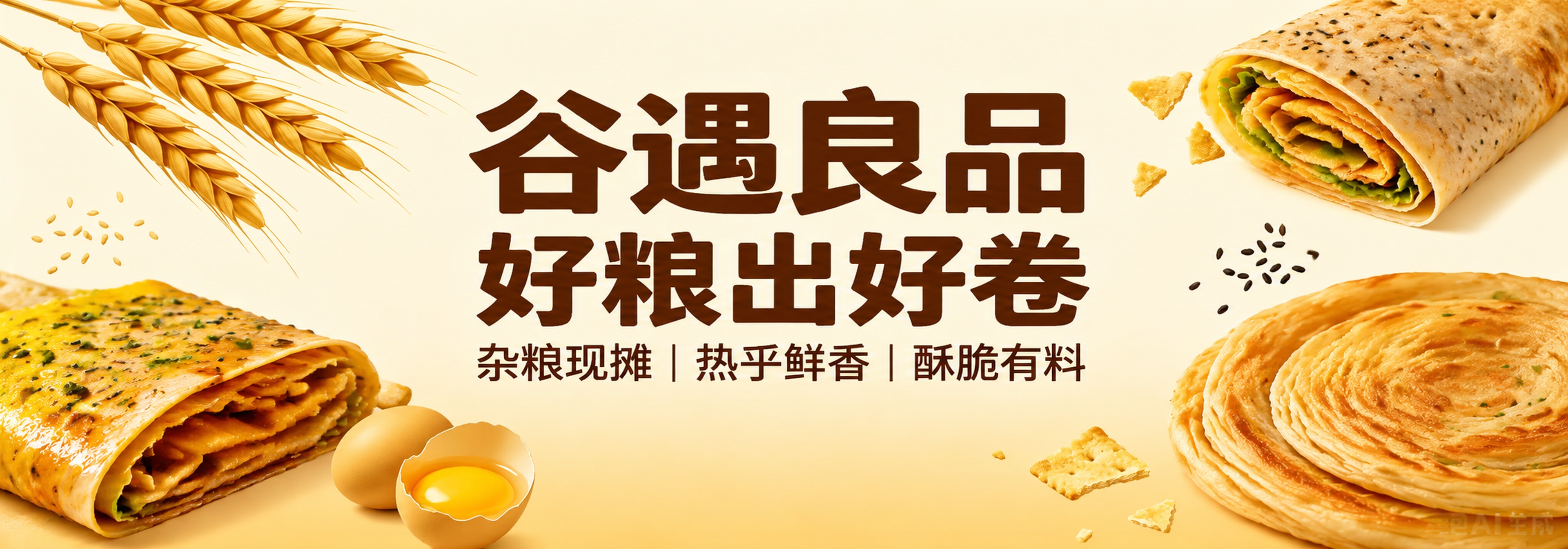 基于参考图进行修改，保留原图的版式布局、暖黄色渐变背景色调、文… - 图片创意预览