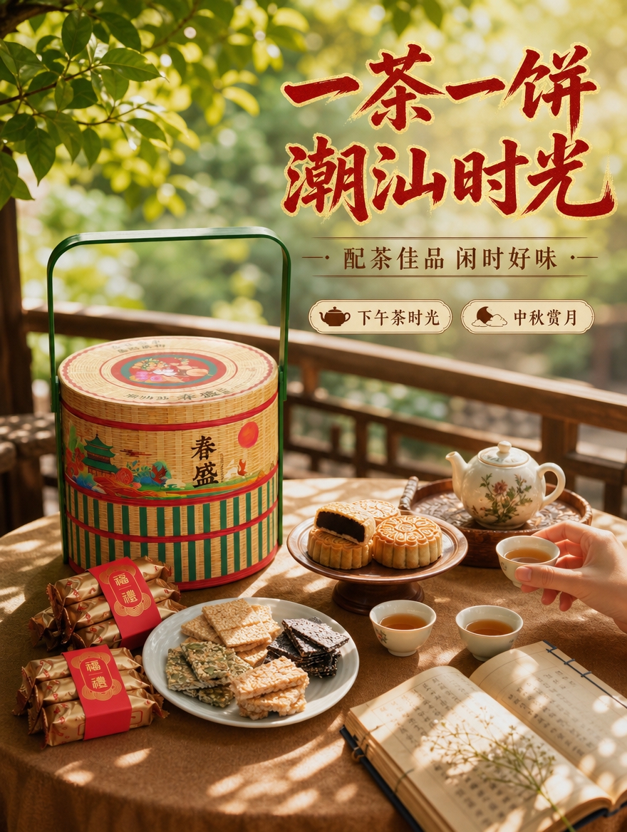[详情-6] 食用场景页，营造下午茶/家庭分享的生活氛围感。… - 图片创意预览