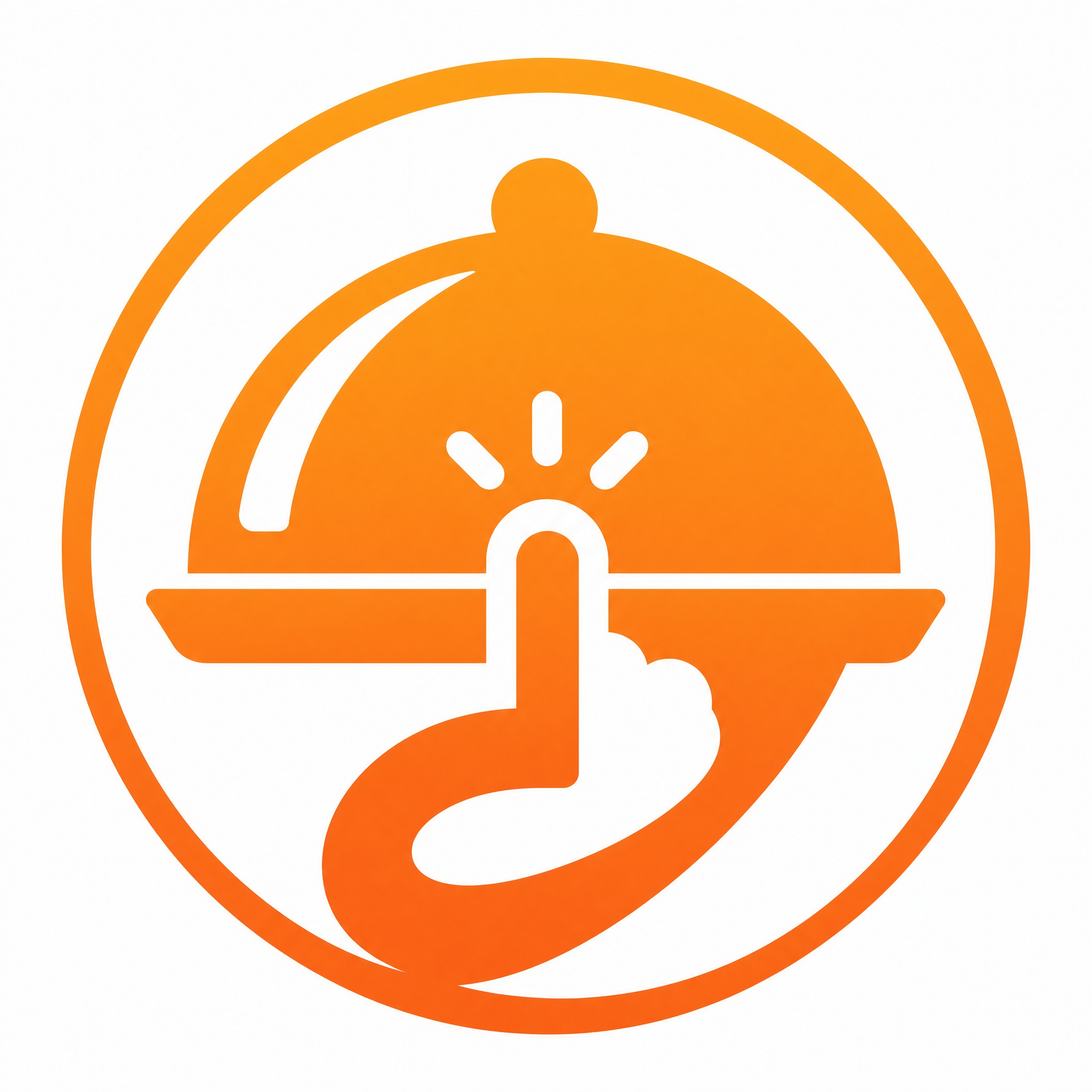 生成图片：一个小程序的logo，易点餐的logo，设计一下，圆… - 图片创意预览