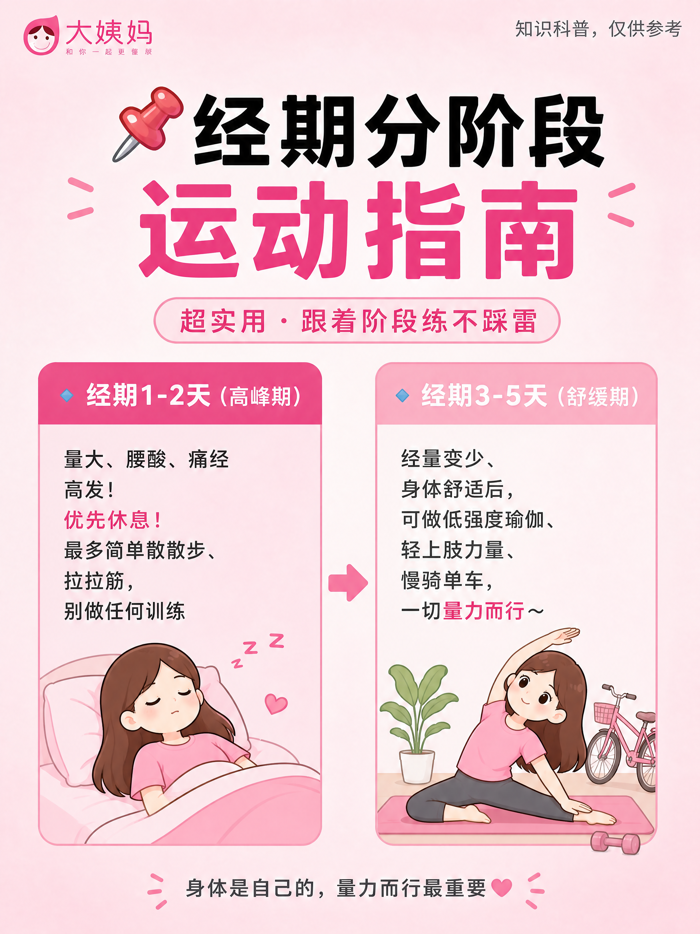 小红书科普内页图，分阶段指南版式，ins清新粉色科普风，版式精… - 图片创意预览